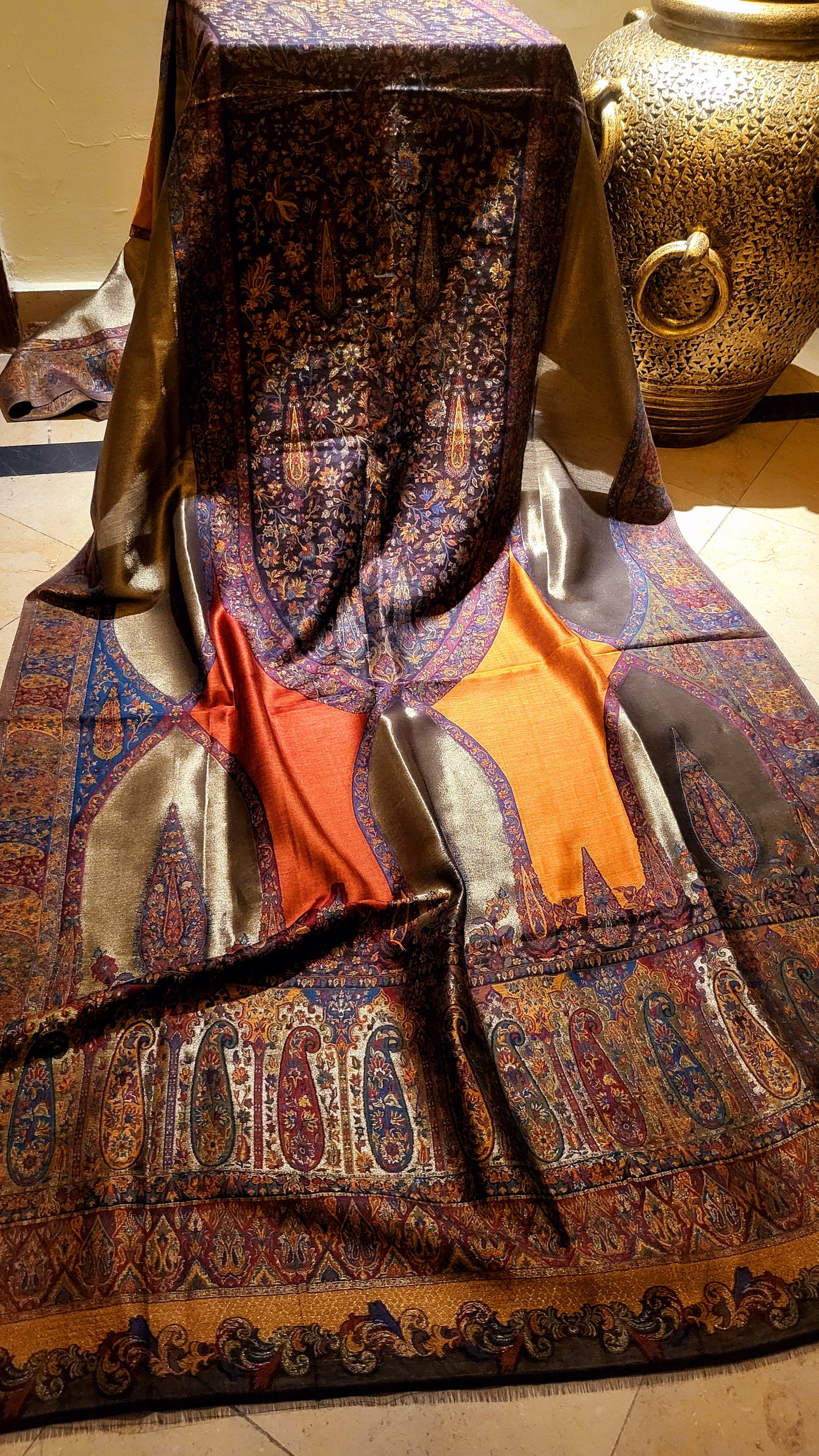 Silky Moonlight : kaani shawls