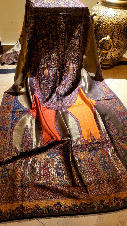 Silky Moonlight : kaani shawls