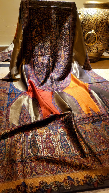 Silky Moonlight : kaani shawls