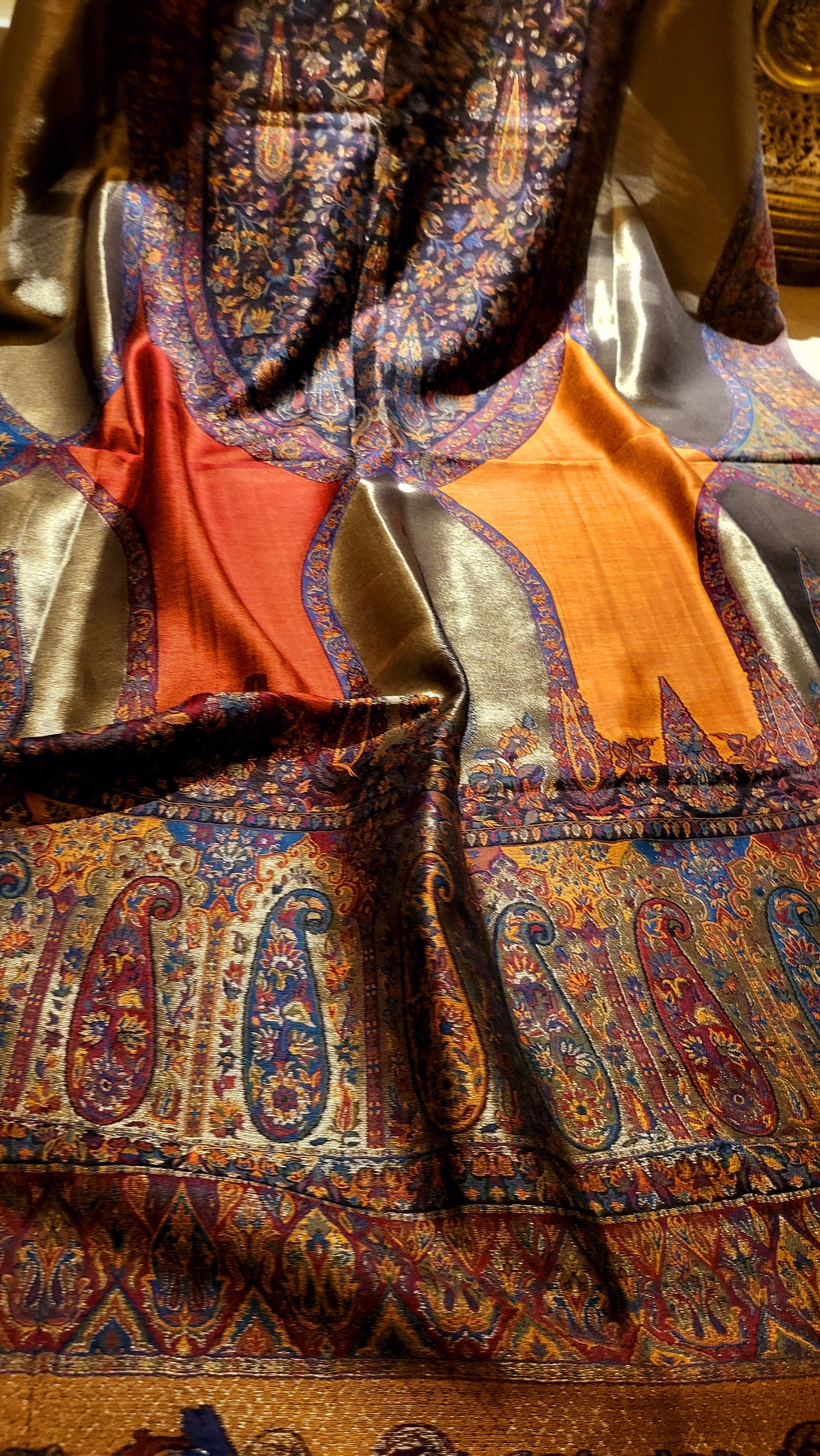 Silky Moonlight : kaani shawls
