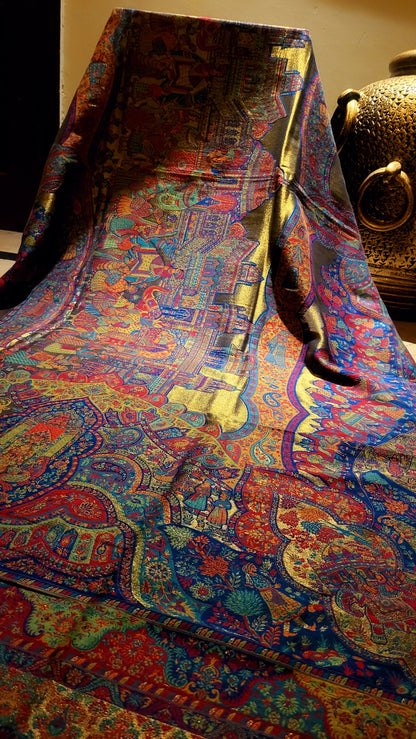 Darbari mughal kaani : Toosh shawl