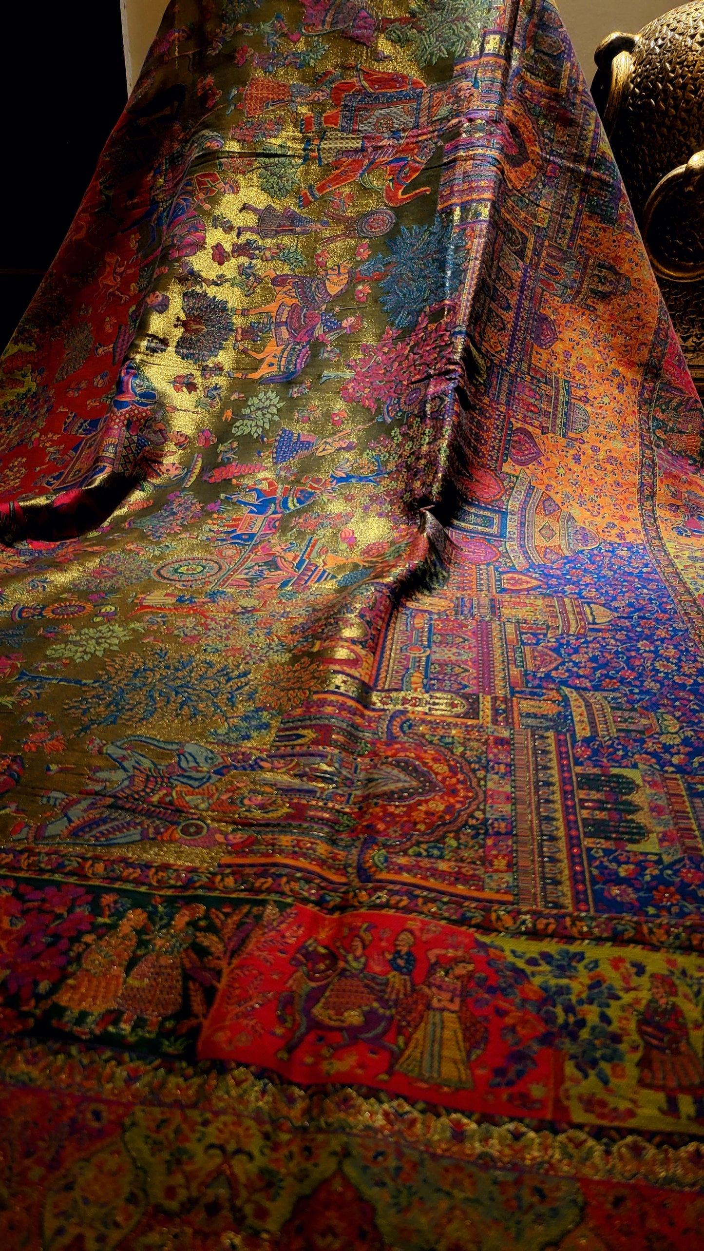 Toosh shahjahan kanni : Moonlight shawl