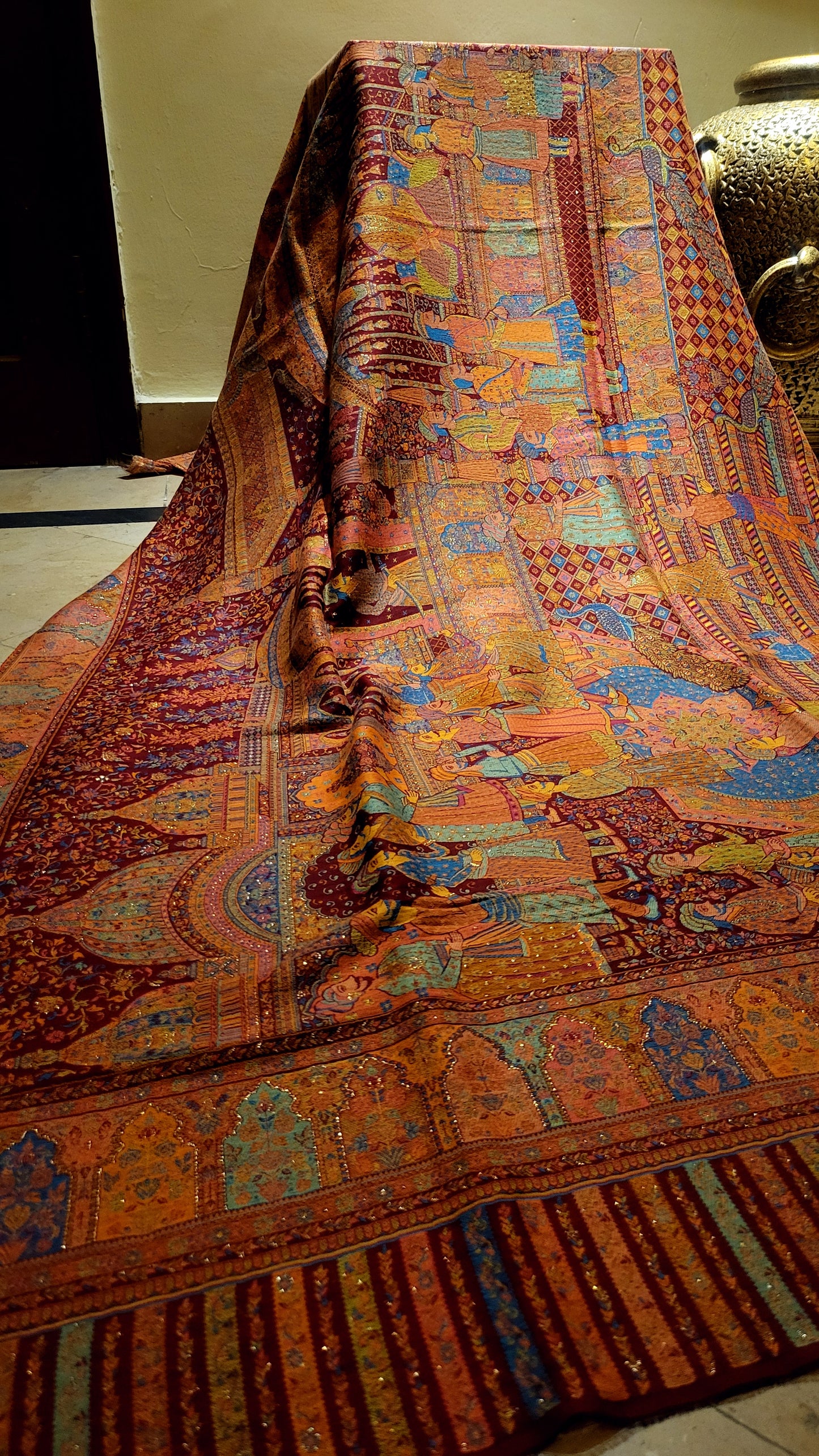 Darbari shahjahan kaani : Toosh shawl