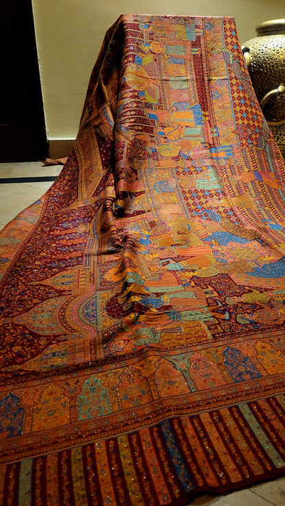 Darbari shahjahan kaani : Toosh shawl