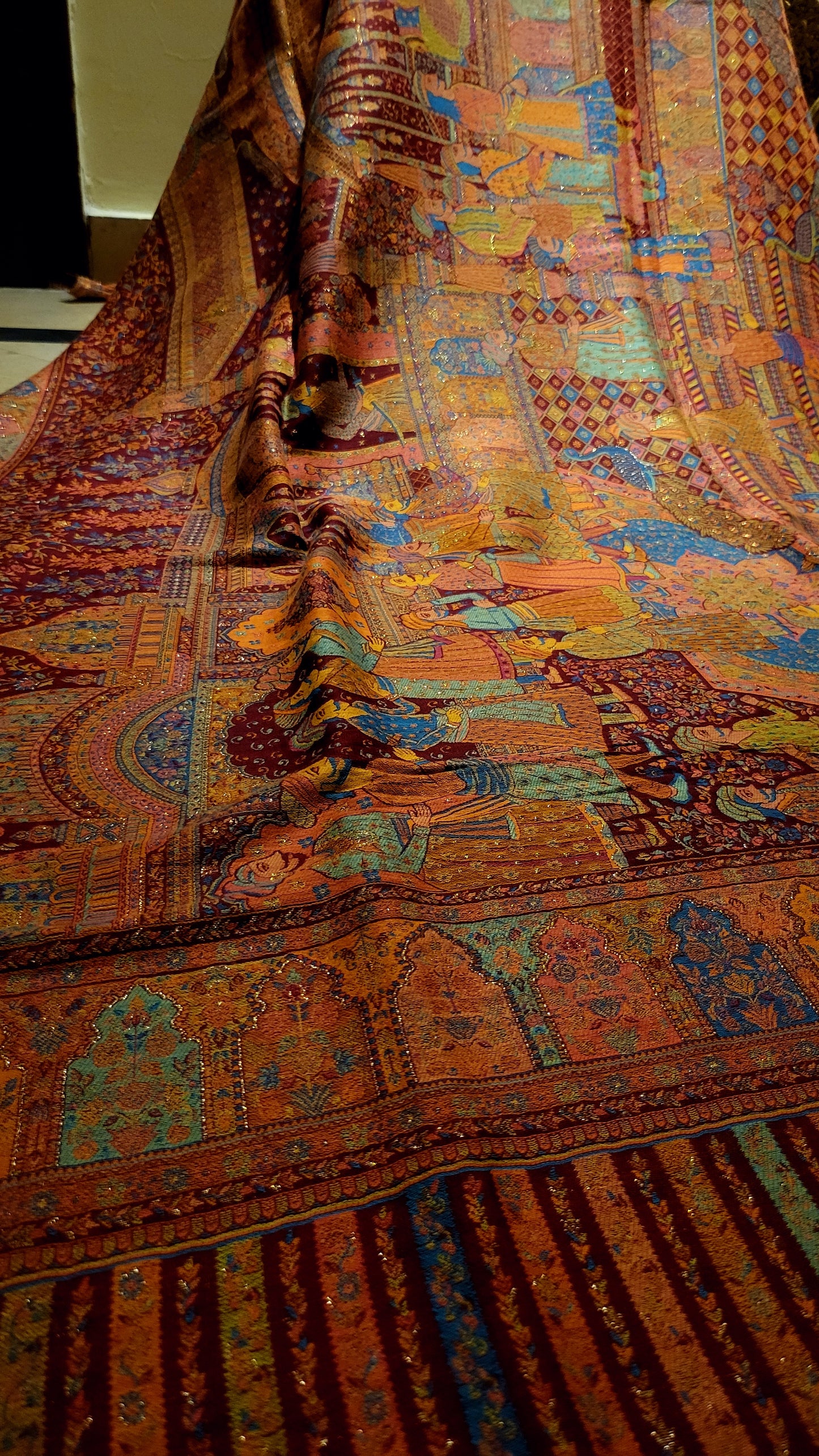 Darbari shahjahan kaani : Toosh shawl
