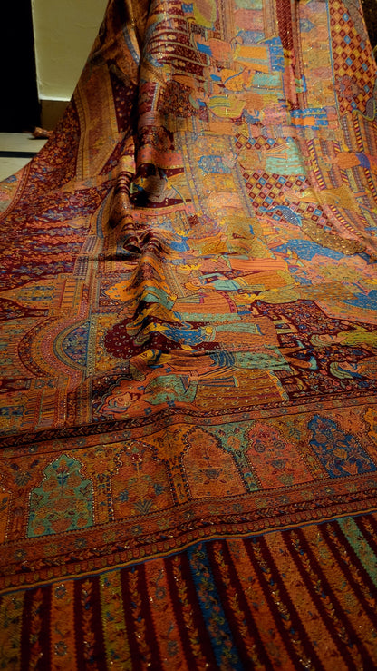 Darbari shahjahan kaani : Toosh shawl