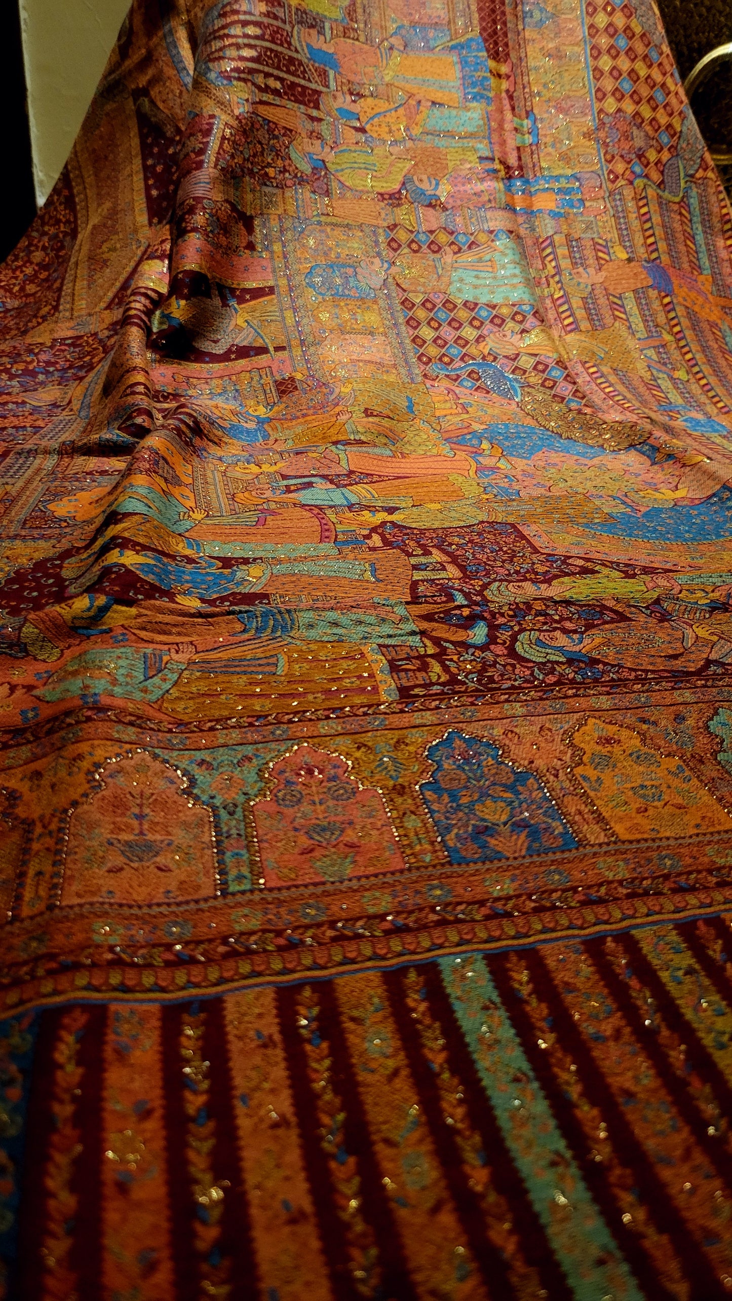 Darbari shahjahan kaani : Toosh shawl