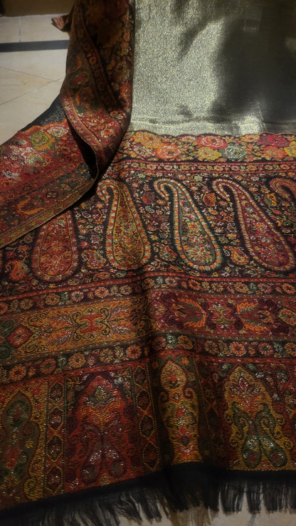 Gandhara Reversible Moonlight : kaani shawl