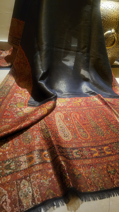 Gandhara Reversible Moonlight : kaani shawl