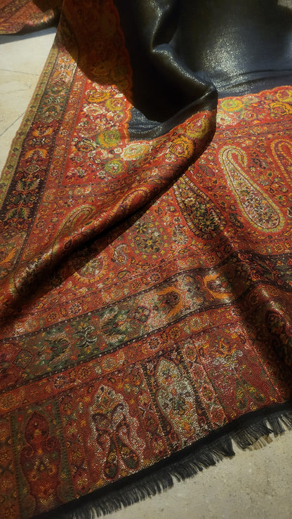 Gandhara Reversible Moonlight : kaani shawl