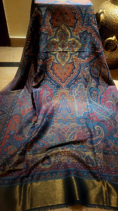Pashmina Moonlight : kaani shawl