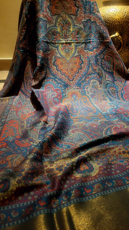 Pashmina Moonlight : kaani shawl