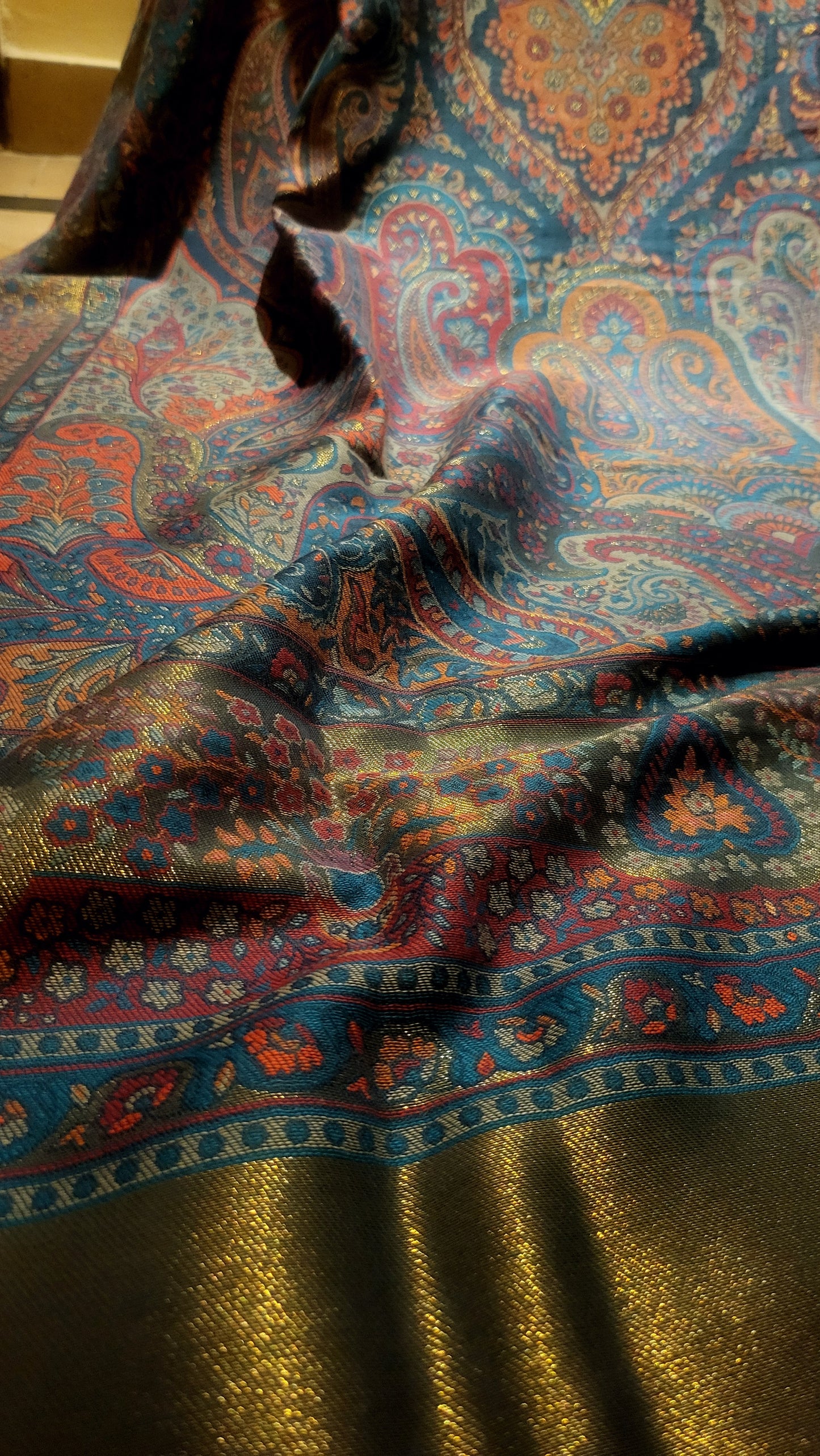 Pashmina Moonlight : kaani shawl