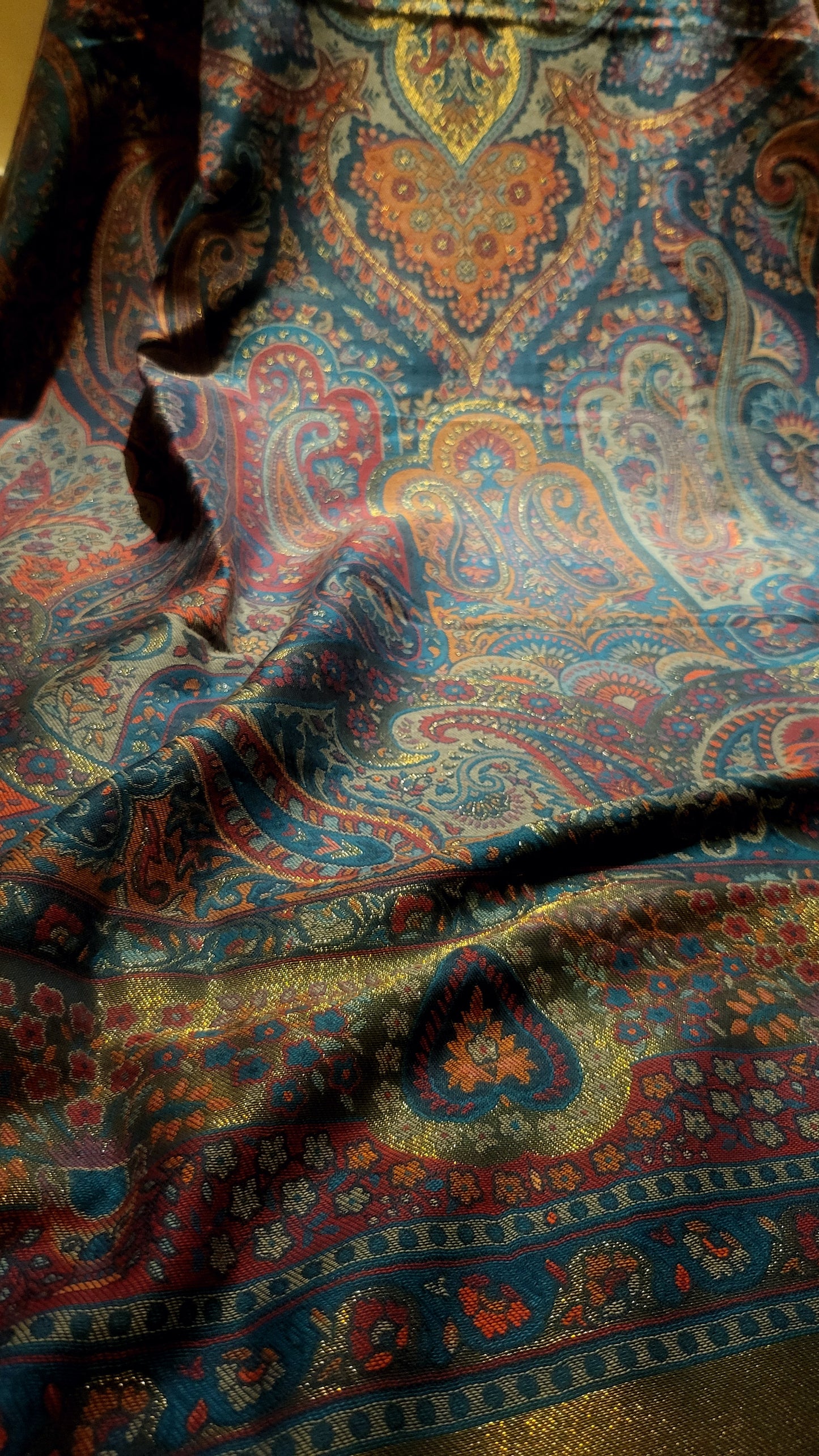 Pashmina Moonlight : kaani shawl