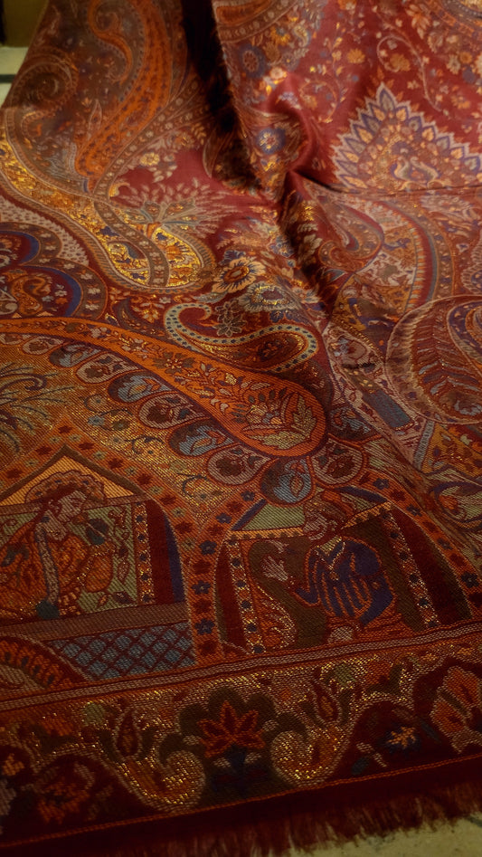 Antique Kaani Moonlight : shawl