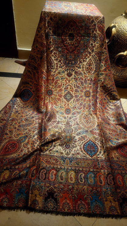 Royal moonlight kaani : shawl