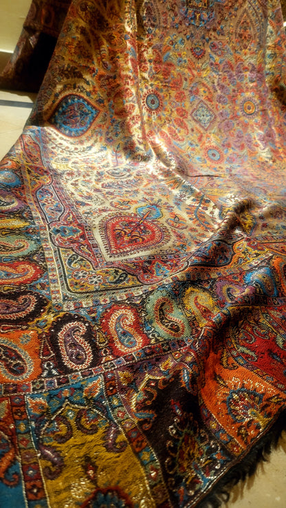 Royal moonlight kaani : shawl