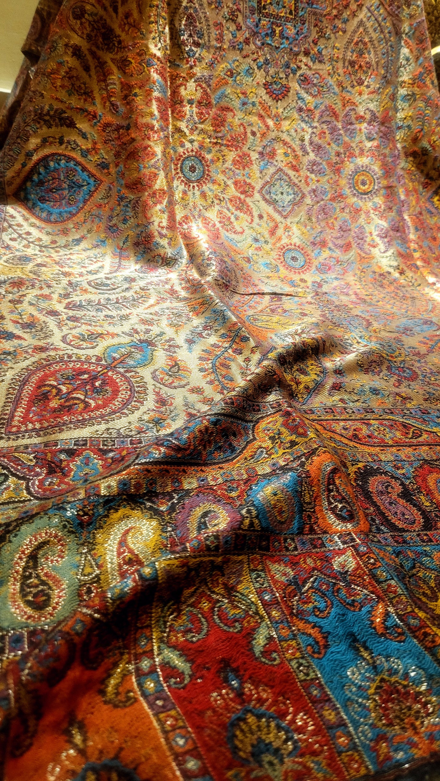 Royal moonlight kaani : shawl