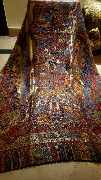 Royal Moonlight kaani : shawl