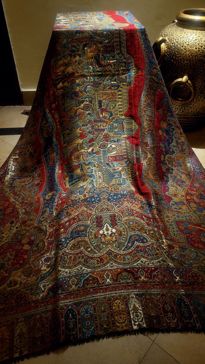 Royal Moonlight kaani : shawl