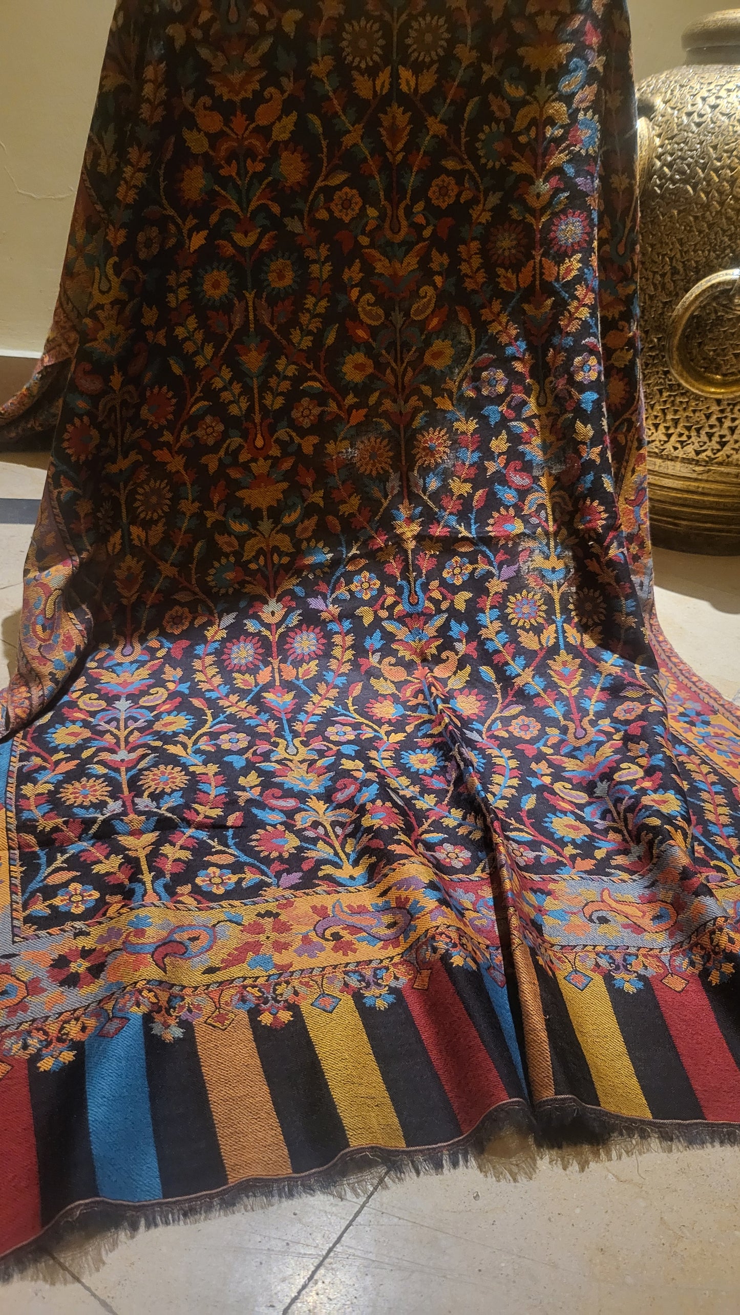 Kaani mini shawl : Toosh