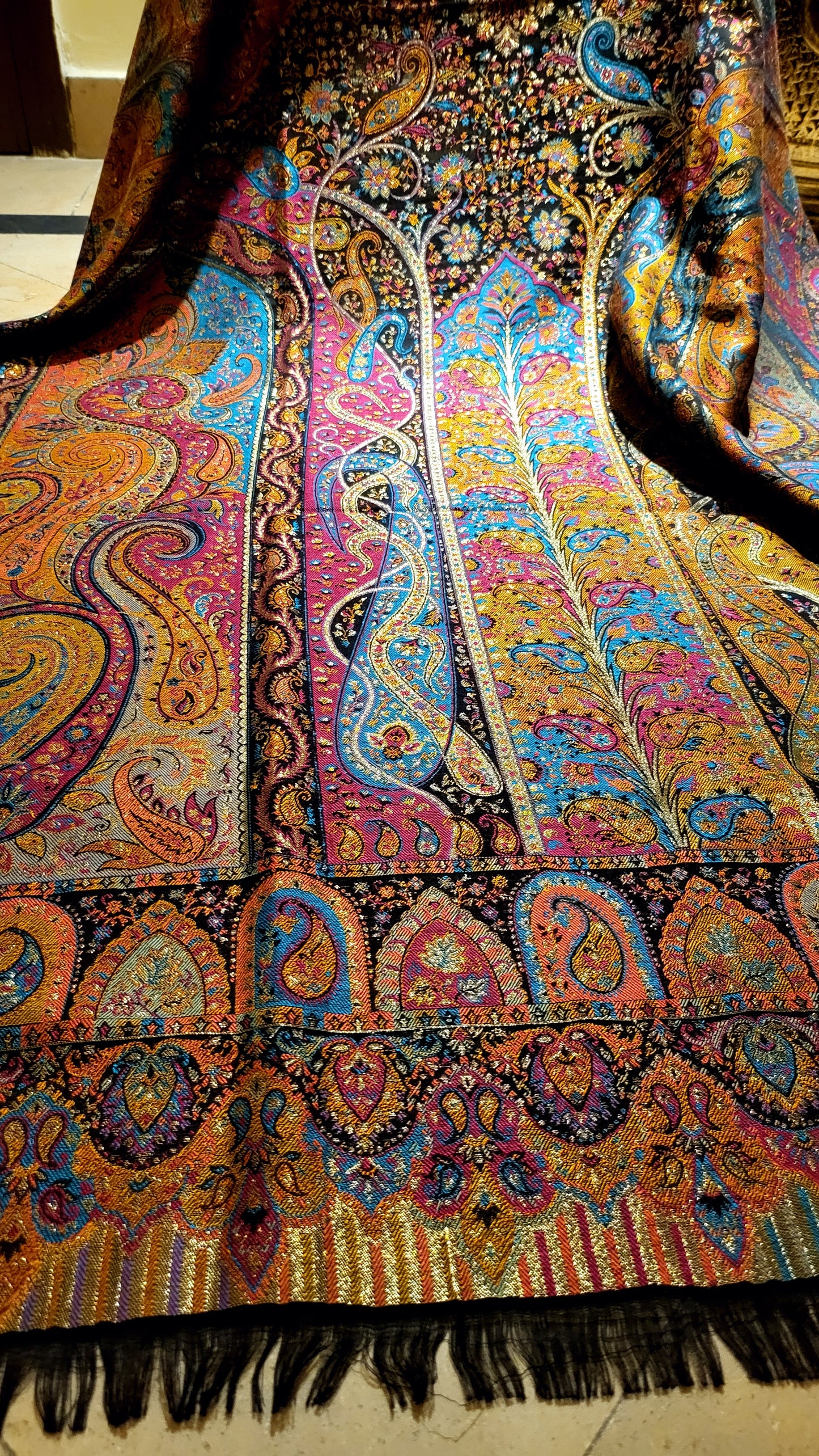 Tabraizi Moonlight kaani : shawl