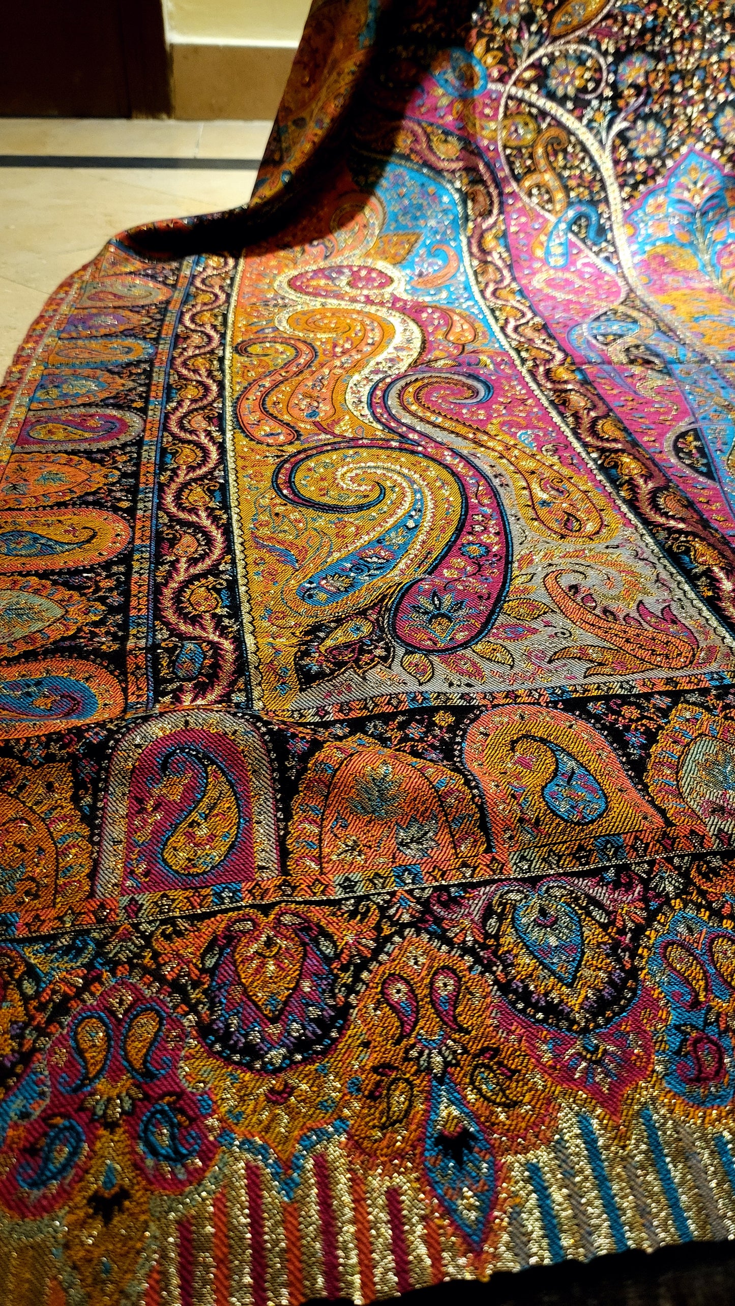 Tabraizi Moonlight kaani : shawl