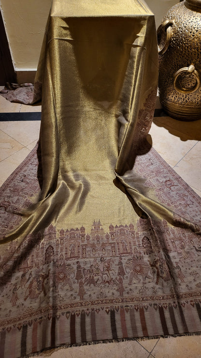 Gandhara Moonlight : kaani shawl