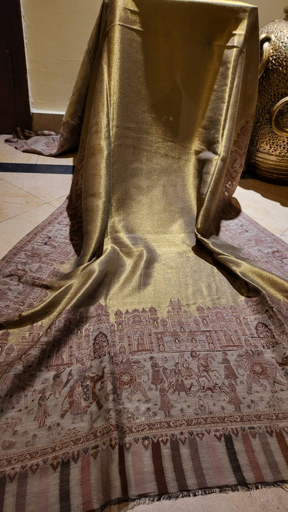 Gandhara Moonlight : kaani shawl