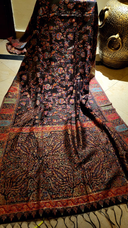 Eid edition: silk kaani shawl