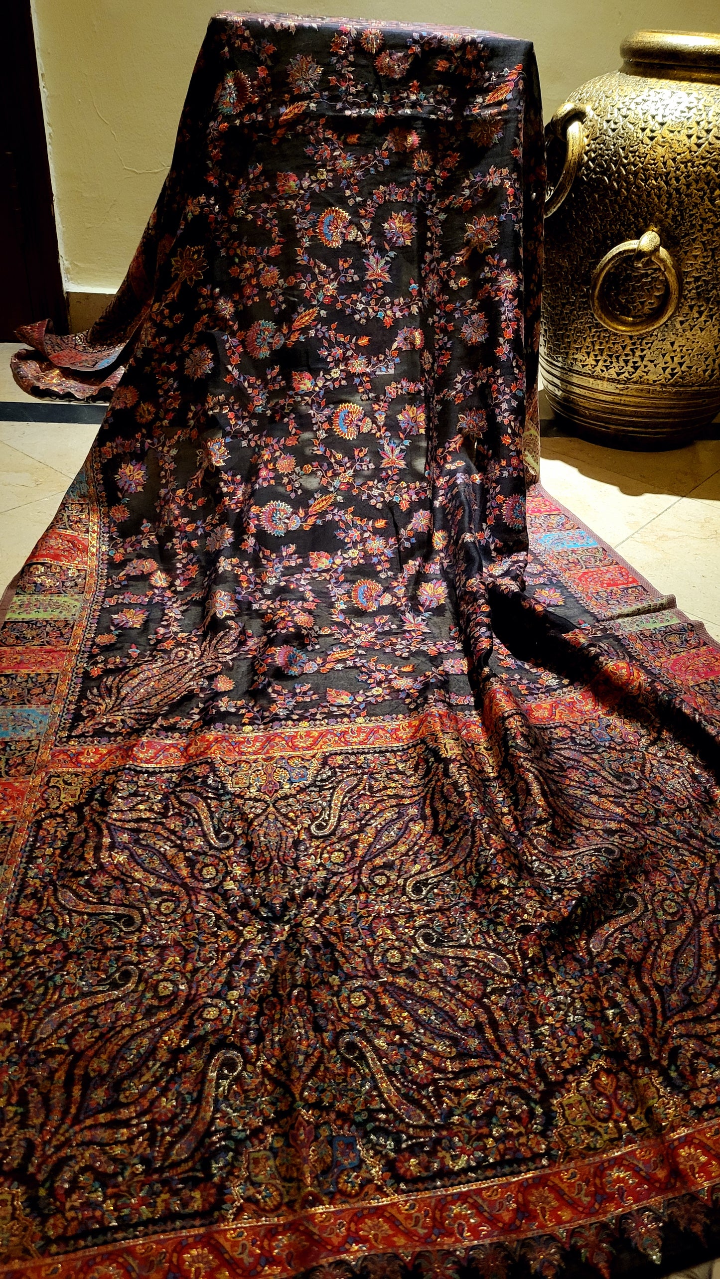 Eid edition: silk kaani shawl