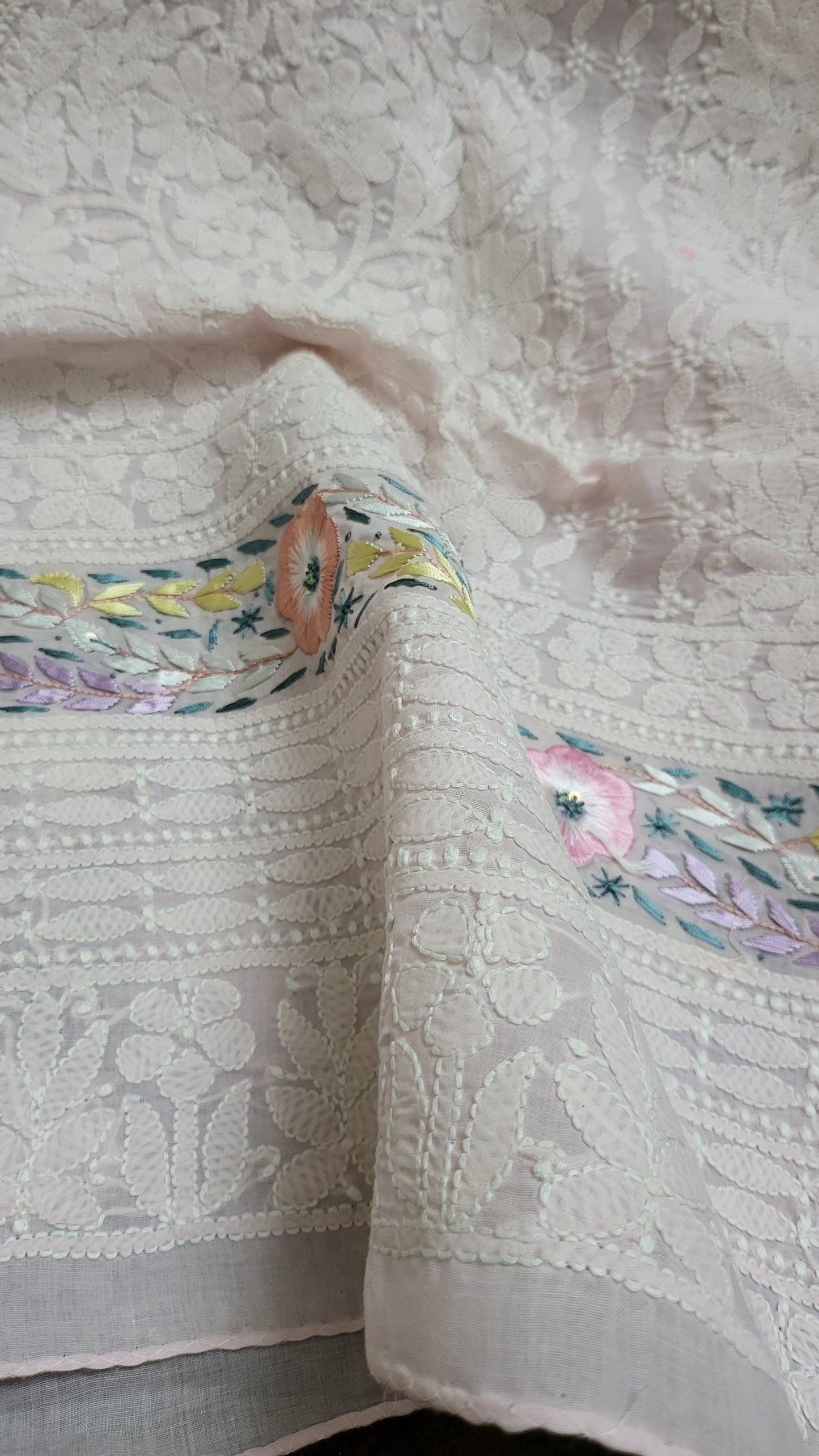 White beauty : parsi gara shirt