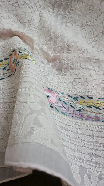 White beauty : parsi gara shirt