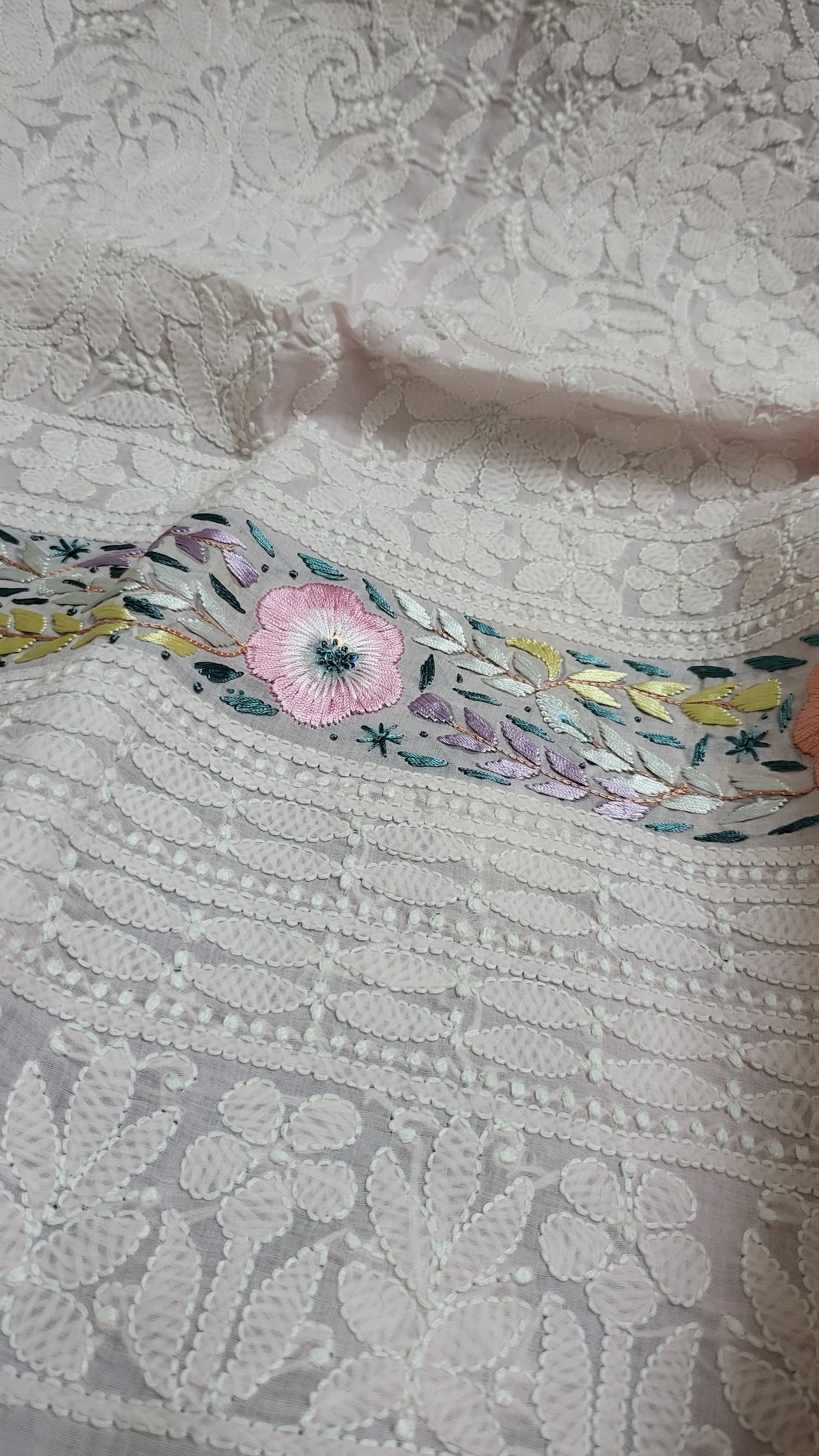 White beauty : parsi gara shirt