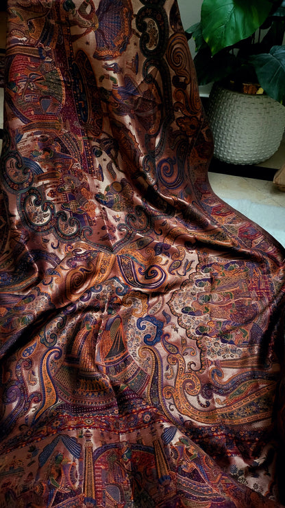 Shikargah silky moonlight : shawl