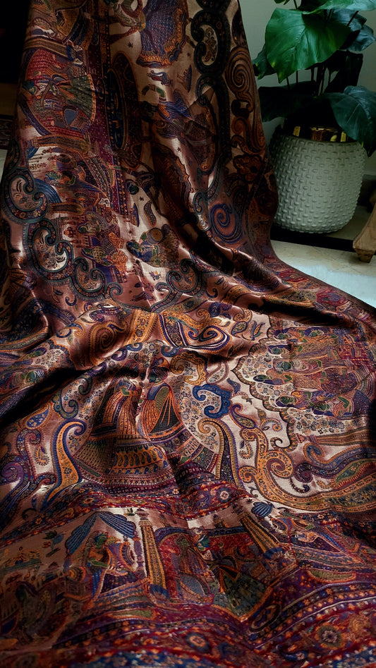 Shikargah silky moonlight : shawl