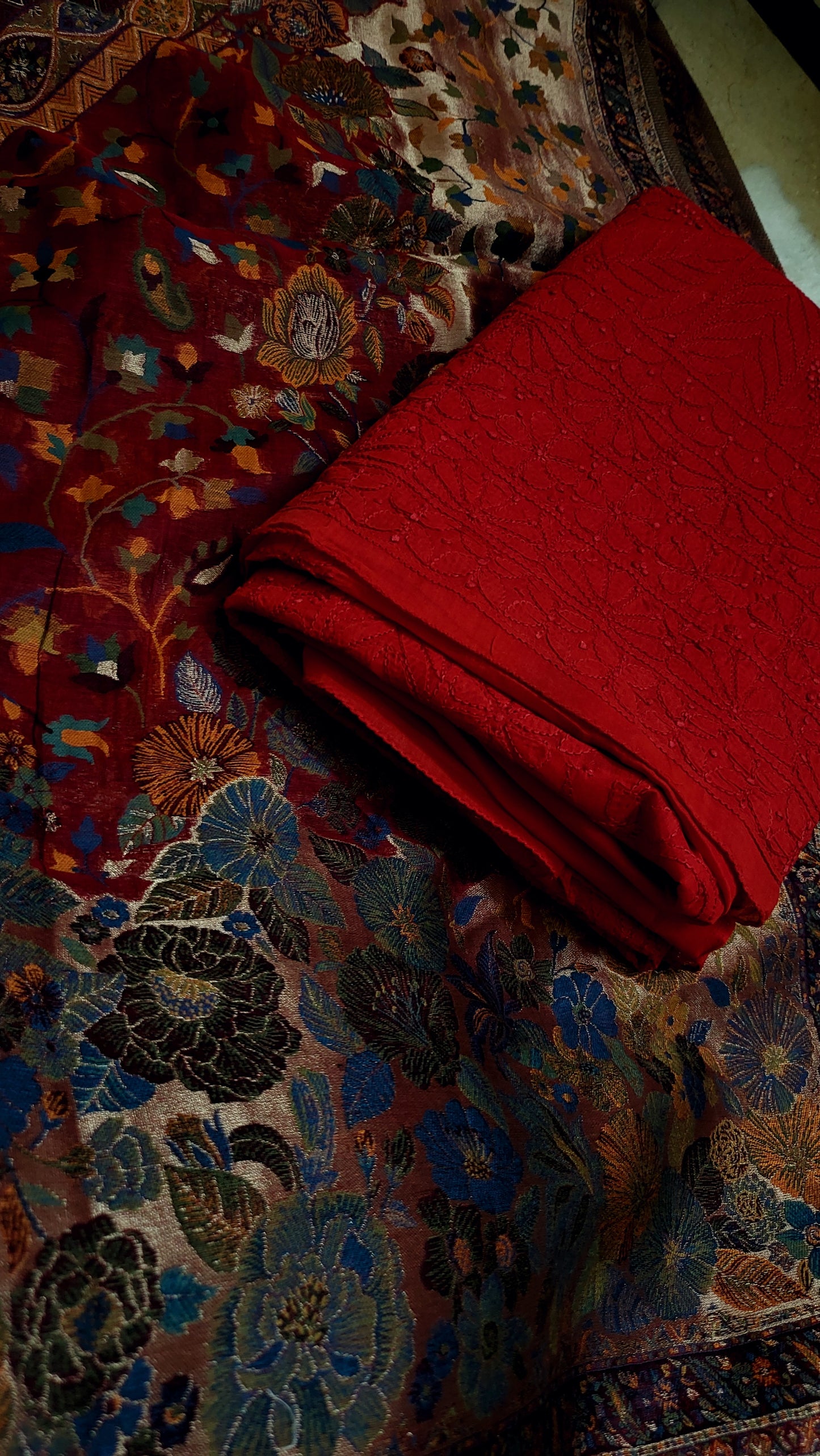 Combo offer : shirt with moonlight dupata