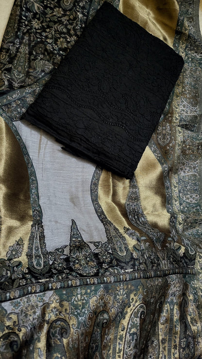 Combo offer : shirt with moonlight dupata