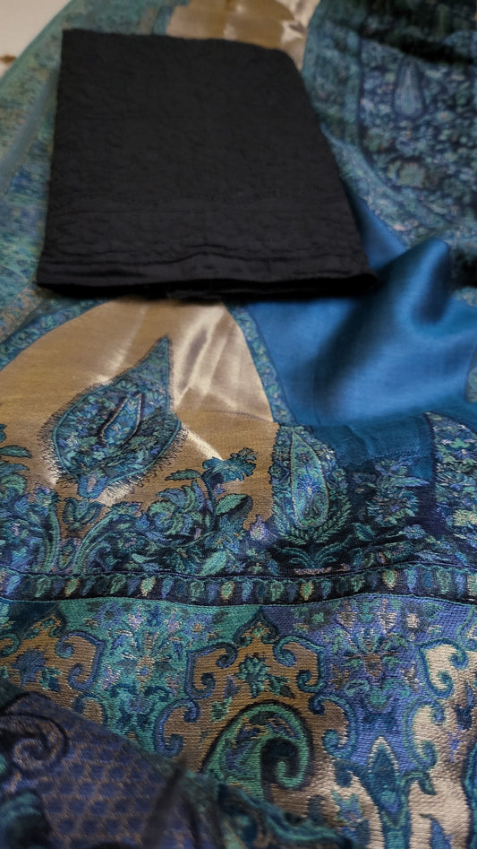 Combo offer : chikankari with moonlight dupata