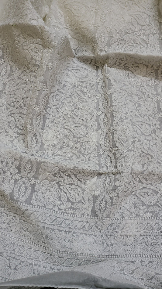 Chikankari shirt : lawn