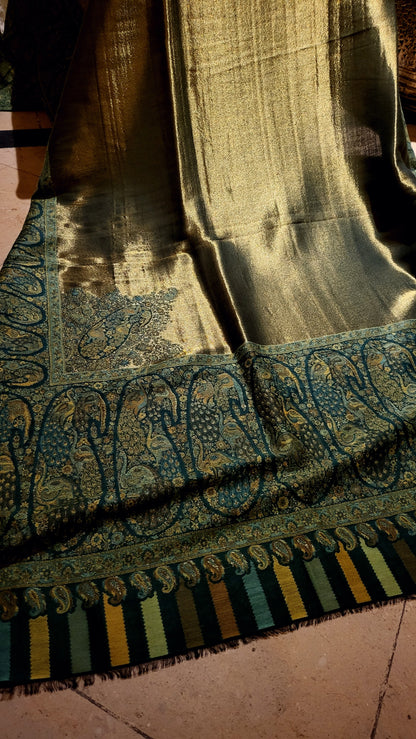 Gandhara Moonlight : kaani shawl