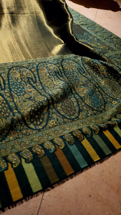 Gandhara Moonlight : kaani shawl