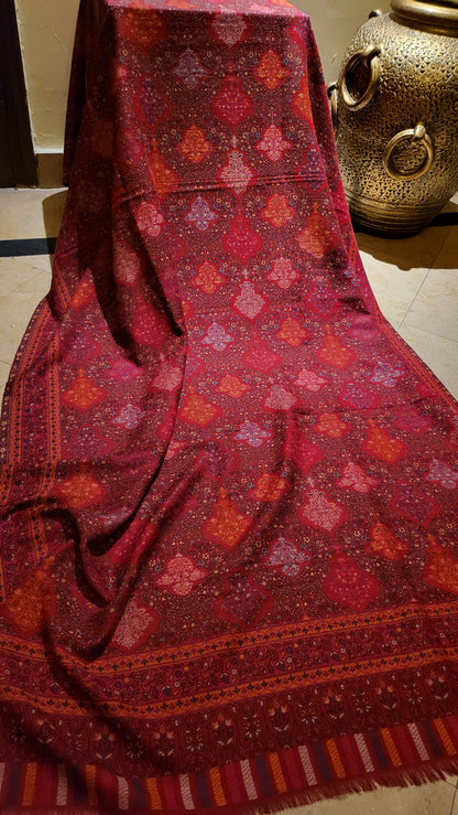 A royal kaani : Jamma kaani shawl