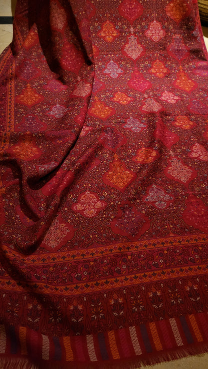 A royal kaani : Jamma kaani shawl