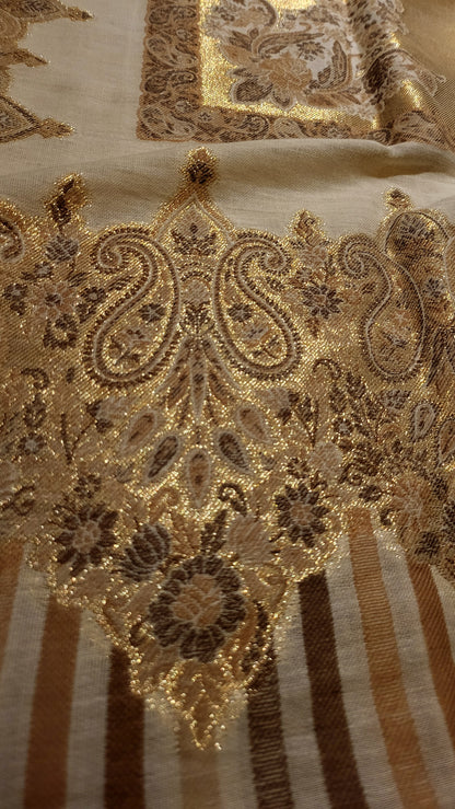 Piyare shawl : 3d kaani moonlight