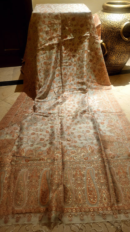 Silk kaani : shawl