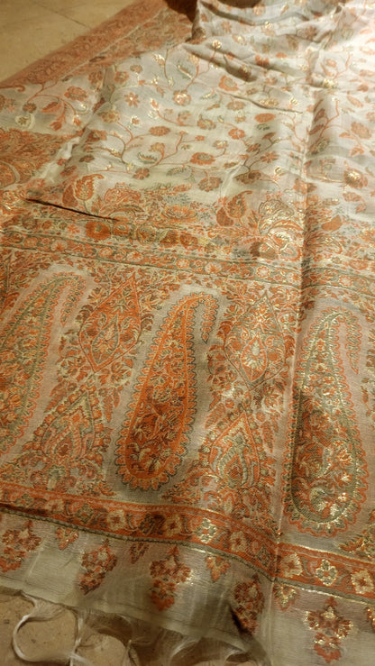 Silk kaani : shawl
