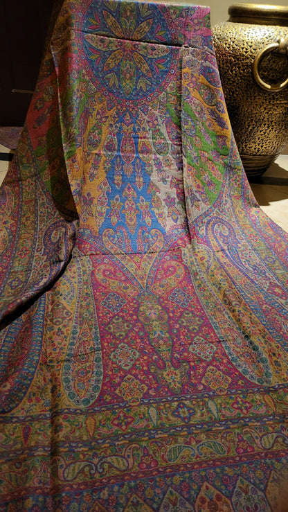 Reversible persian kaani : shawl