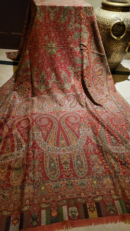 Reversible persian kaani : shawl