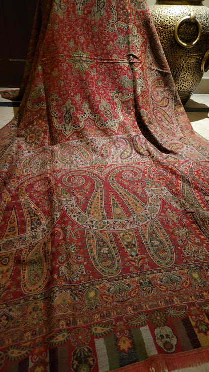 Reversible persian kaani : shawl